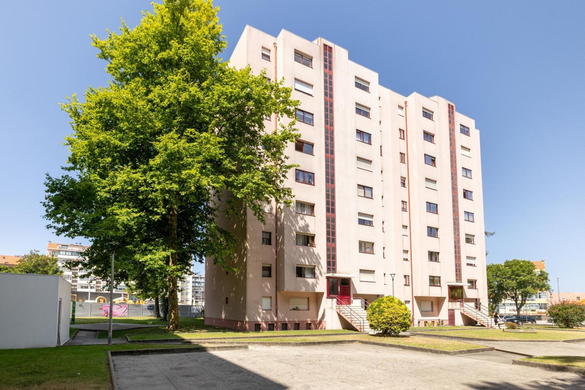 Ferienwohnung Boavista Premium With Ac, Terrace- Parking ,Supermarket And Metro T3 Porto Exterior foto